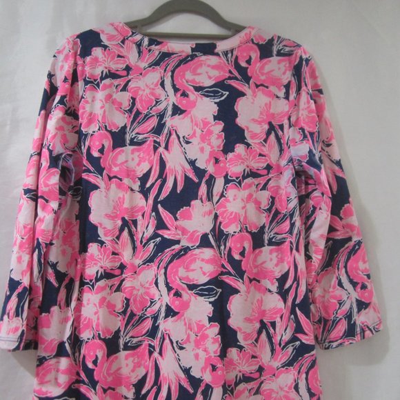 Lilly Pulitzer S Daphne Dress Flamingle - Picture 6 of 7